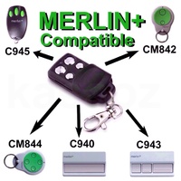 Merlin-three-channel-remote C945 433mhz
