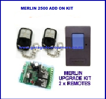 Merlin 230t Upgrade Receiver Kit Incl 2, Garage Door Opener Upgrade Kit